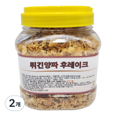 튀긴양파 후레이크, 500g, 2개