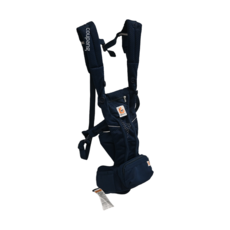 Ergobaby Omni Breeze 多功能透氣嬰兒背帶 SoftFlex™網布 新生兒至幼兒 (0-4歲), 均碼, 午夜藍
