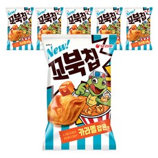 꼬북칩 카라멜팝콘맛, 108g, 6개 6개, 108g