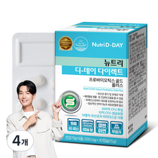 뉴트리디데이 다이렉트 프로바이오틱스 골드 플러스 유산균, 30정, 4개