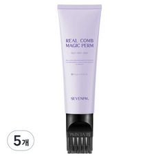 세븐피엠 리얼콤 매직펌 일반모용, 5개, 100ml