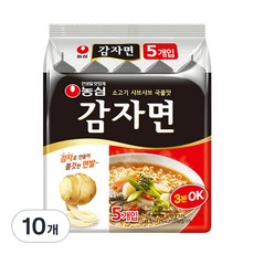 농심 감자면 117g, 10개