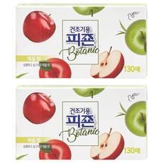 피죤 보타닉 건조기용 시트 섬유유연제 애플밤 본품, 130개입, 2개 2개, 130매