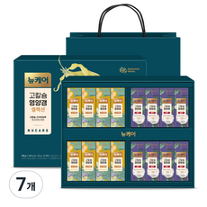 뉴케어 고칼슘 영양갱 셀렉션 선물세트, 720g, 7개