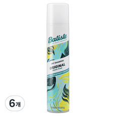 바티스트 오리지널 드라이샴푸, 200ml, 6개