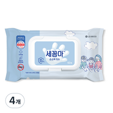 세균아꼼짝마 손소독 티슈, 50매, 4개
