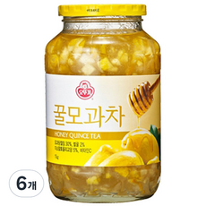 오뚜기 꿀모과차, 1kg, 1개입, 6개
