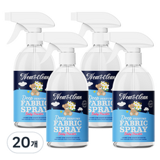 니트앤클린 딥 퍼퓸 섬유 탈취제 베이비파우더, 20개, 500ml