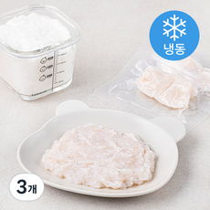 맘마유 새우살 다짐 (냉동), 240g, 3개, 새우맛 - 맘마짱