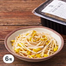 강남밥상 하얀 콩나물 무침, 200g, 6개
