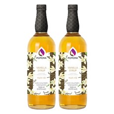 波莫納香草味糖漿, 1L, 2瓶