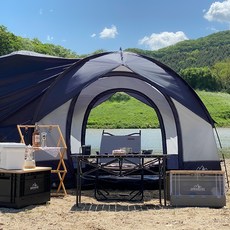 어반사이드 Protect 3 플러스 캠핑 도킹쉘터 차박 텐트 그레이 + 네이비