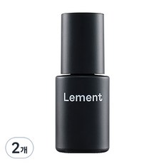 르멘트 하이 글로시 클리어 탑코트, 투명, 14ml, 2개
