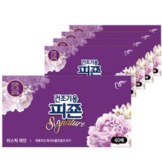 건조기용 피죤 미스틱레인, 40개입, 5개