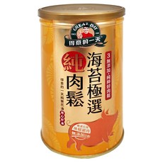 得意的一天 海苔極選肉鬆, 台灣後腿豬肉製成, 無添加豆粉, 180g, 1罐