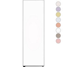 [색상선택형] LG전자 컨버터블 패키지 오브제컬렉션 냉동전용고 오토도어 Y322AA3S 글라스 우열림 방문설치, 크림 화이트, Y322GW3SK