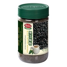 馬玉山 黑芝麻粉, 不含蔗糖, 全素食配方, 台灣製造, 400g, 1罐