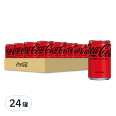 Coca-Cola 可口可樂 ZERO SUGAR 迷你罐 無糖, 24罐, 200ml