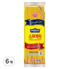 오뚜기프레스코 스파게티, 500g, 6개