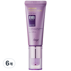 더페이스샵 파워 퍼펙션 BB 20g, V201 에프리콧 베이지, 6개