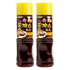오뚜기 돈까스 소스 S, 470g, 2개 470g, 2개