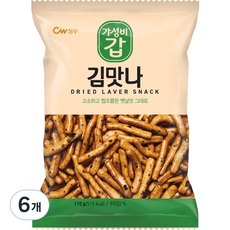 청우식품 김맛나, 110g, 6개