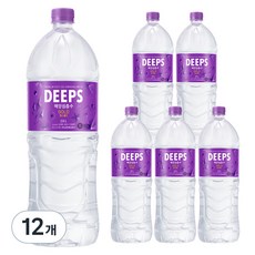 Deeps 먹는 해양심층수 골드, 2L, 12개