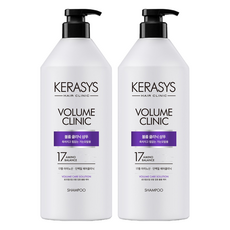 케라시스 볼륨 클리닉 단백질 샴푸 플로럴파우더향, 980ml, 2개