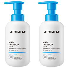 ATOPALM 愛多康 無獎嬰兒沐浴用品/溫和洗髮精, 300ml, 2個
