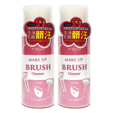 MEKO 刷具粉撲清潔液, 140ml, 2瓶