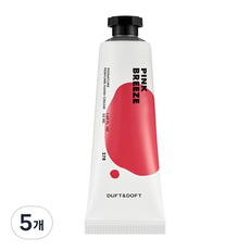 더프트앤도프트 핑크브리즈 시그니처 퍼퓸 핸드크림, 50ml, 5개