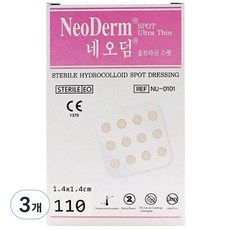 에버레이드 블리패치 네오덤스팟 1.4cmX1.4cm, 110개입, 3개