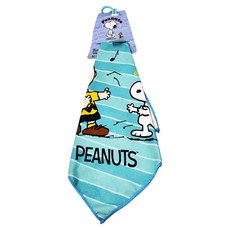 PEANUTS 史努比 超細纖維印花擦拭巾 SN804 35 x 35cm, 可愛卡通擦手巾, 1入, 1條