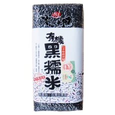 池上多力米 大地有機黑糯糙米, 台東縣池上鄉產, 富含天然花青素及膳食纖維, 1.5kg, 1包