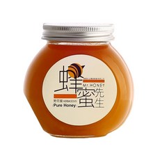 Mr.HONEY 蜂蜜先生 野花蜜, 嚴選嘉義, 特殊自然風味, 獨特微酸口感和濃郁花草香, 240公克, 240g, 1罐
