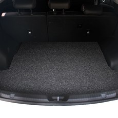 순수 코일 트렁크매트 두께12mm 올블랙 12HT-67, 현대 코나 (전기차X) (2017년 ~ 2023년)