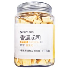 PEPE-RONI 陪陪肉肉 香濃起司 狗零食, 富含益生元, 不含麩質, 增進腸道有益菌品質, 180g, 1罐