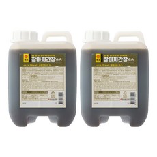 몽고식품 장아찌 간장 소스, 4.6L, 2개 2개, 4.6L