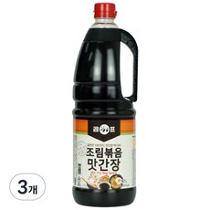 Gompyo 조림볶음 맛간장, 1.7L, 3개