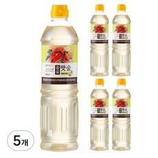 곰곰 맛술 매실&생강, 900ml, 5개