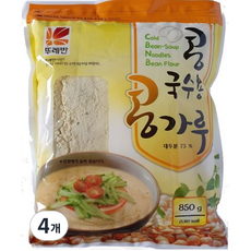 뚜레반 콩국수용 콩가루, 850g, 4개 850g, 4개