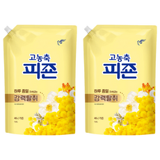 피죤 고농축 강력탈취 오리지널 섬유유연제 써니가든 리필, 1.6L, 2개
