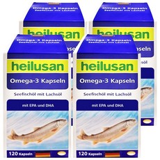 好立善 純淨深海鮭魚油 Omega-3 膠囊，含EPA和DHA，120粒, 700mg, 120顆, 4罐
