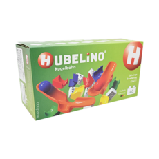 HUBELiNO 軌道式積木套件組合, 46pcs, 德國製造, 與它牌積木兼容, 1盒