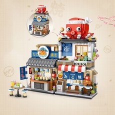 LoZ 積木 章魚燒店 LoZ-1218