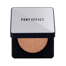 PONY EFFECT 氣墊粉餅，持妝輕透的無瑕底妝, 遮蓋肌膚瑕疵和校正膚色不均, 003 NUDE BEIGE, 1組