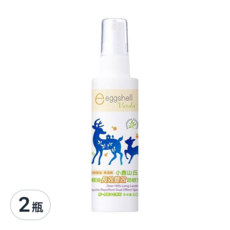 eggshell Verda 小鹿山丘 有機精油長效雙效防蚊液, 天然防蚊植萃配方，溫和且安全，國立大學實驗證明, 60g, 2瓶