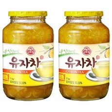 오뚜기 유자차, 1kg, 1개입, 2개