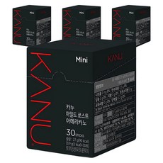 KANU 中焙美式黑咖啡, 900mg, 30條, 4盒
