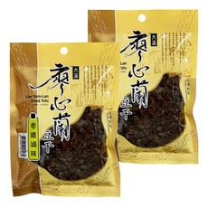 大溪廖心蘭豆干 老道滷味, 正統古法製作, 香濃有咬勁, 110g, 2包